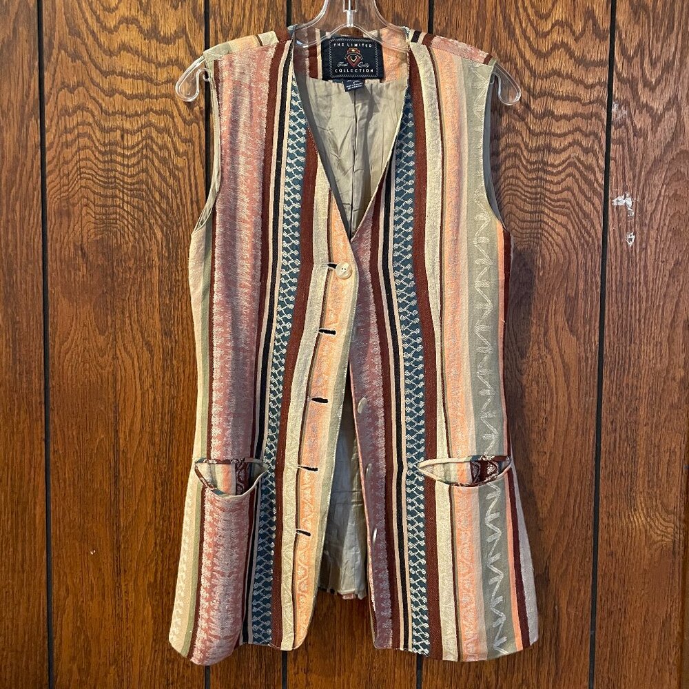 Vintage Linen Vest